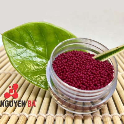Hạt vitamin màu đỏ đô Hạt vitamin màu đỏ đô